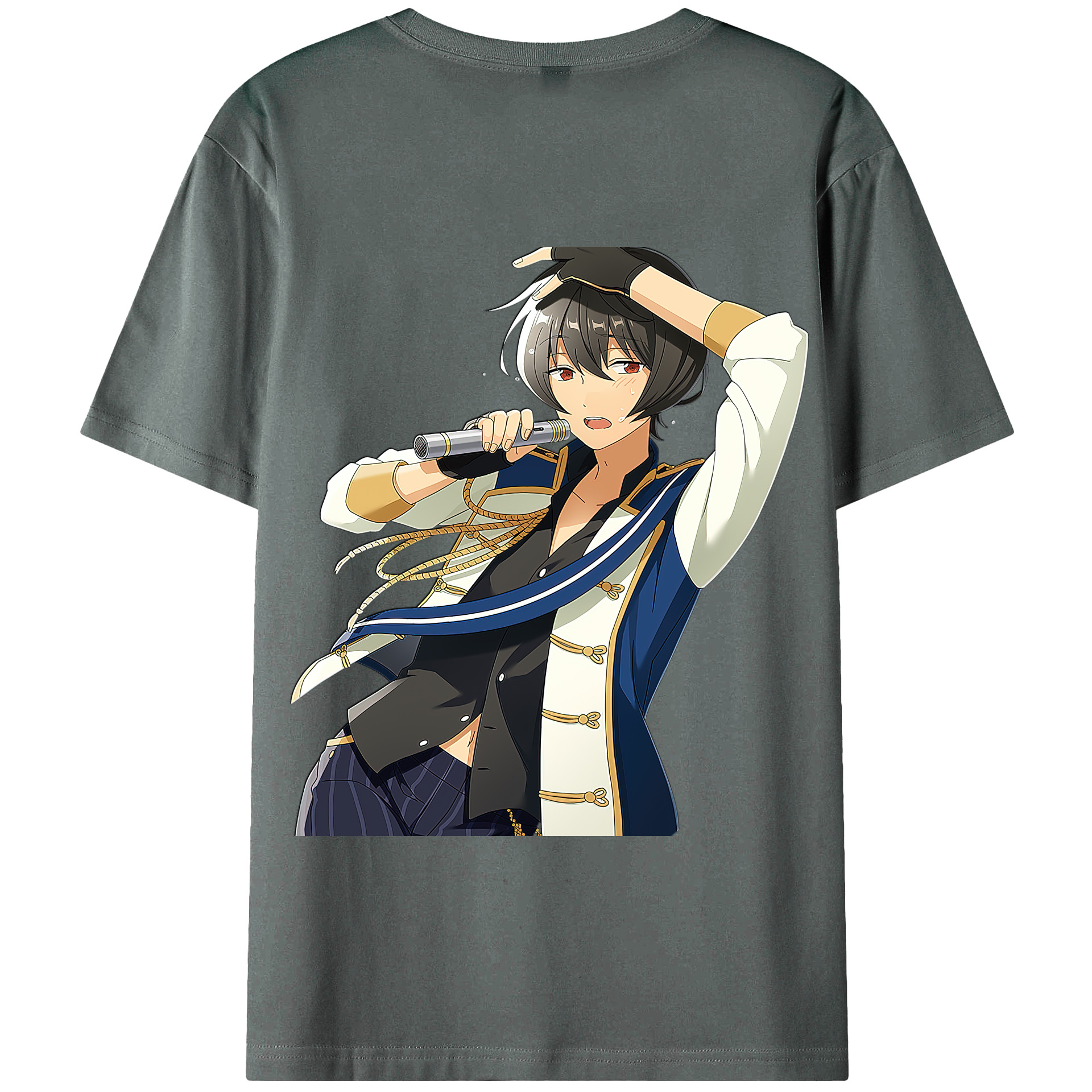 （画像用） あんさんぶるスターズ! Ensemble Stars 綿100％半袖Tシャツ（背面プリント）